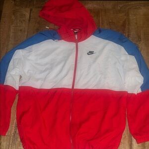 Nike Men's Tri-Color Windbreaker Jacket